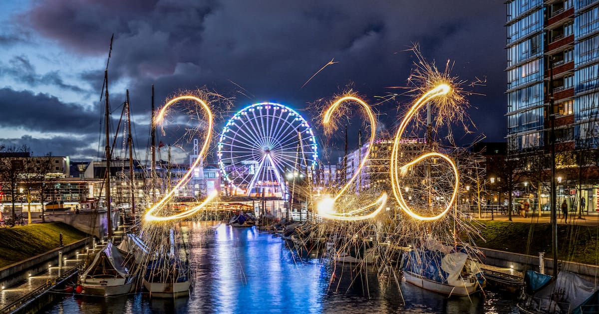 Die Kieler Nachrichten wünschen einen wundervollen Jahreswechsel