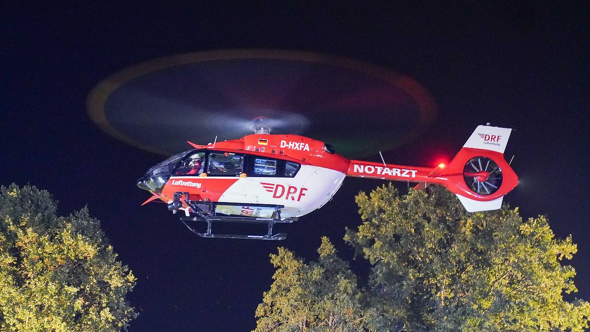 Luftretter fordern Böllerverbot: Drei Viertel der Rettungshubschrauber an Silvester am Boden