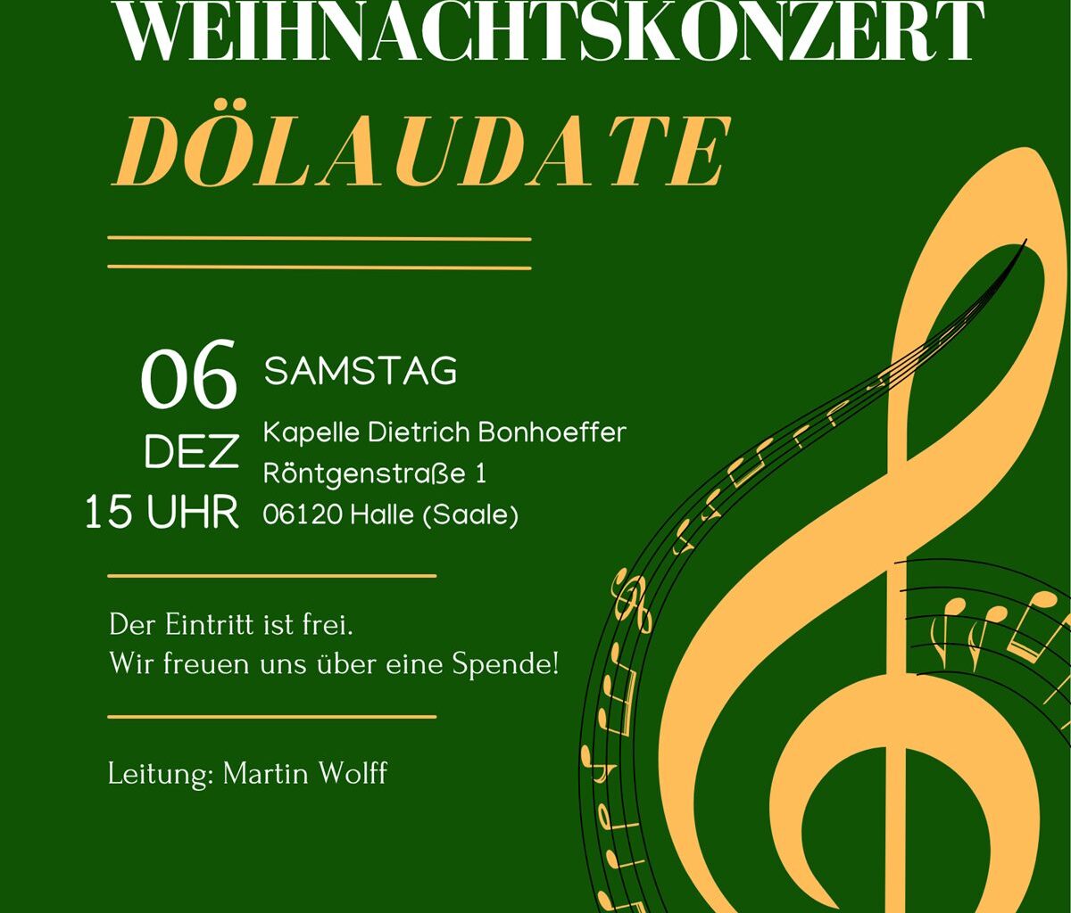 Weihnachtskonzert in Dölau - Nachrichten aus Halle an der Saale und der Region