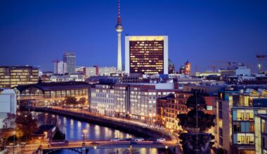 Luftbild Berlin, Blick auf den Alexanderplatz