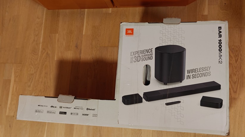 JBL Bar 1000MK2: Soundbar mit Dolby Atmos und insgesamt 960 Watt Leistung.