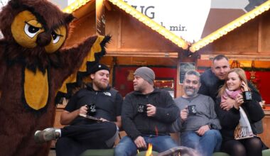 Wo es nach Weihnachten Glühwein und Kräppelchen gibt