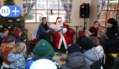 Lesewerkstatt auf dem Leipziger Weihnachtsmarkt begeistert Kinder