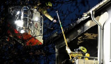 Wohnung in Hannover-Hainholz in Vollbrand
