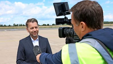 Dennis Weilmann: Der Flughafen Braunschweig-Wolfsburg hat eine wichtige Funktion. 