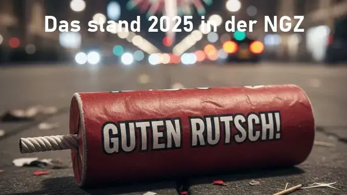 Das stand 2025 in der NGZ - KI Highlights aus Gladbeck - meistgelesene Artikel