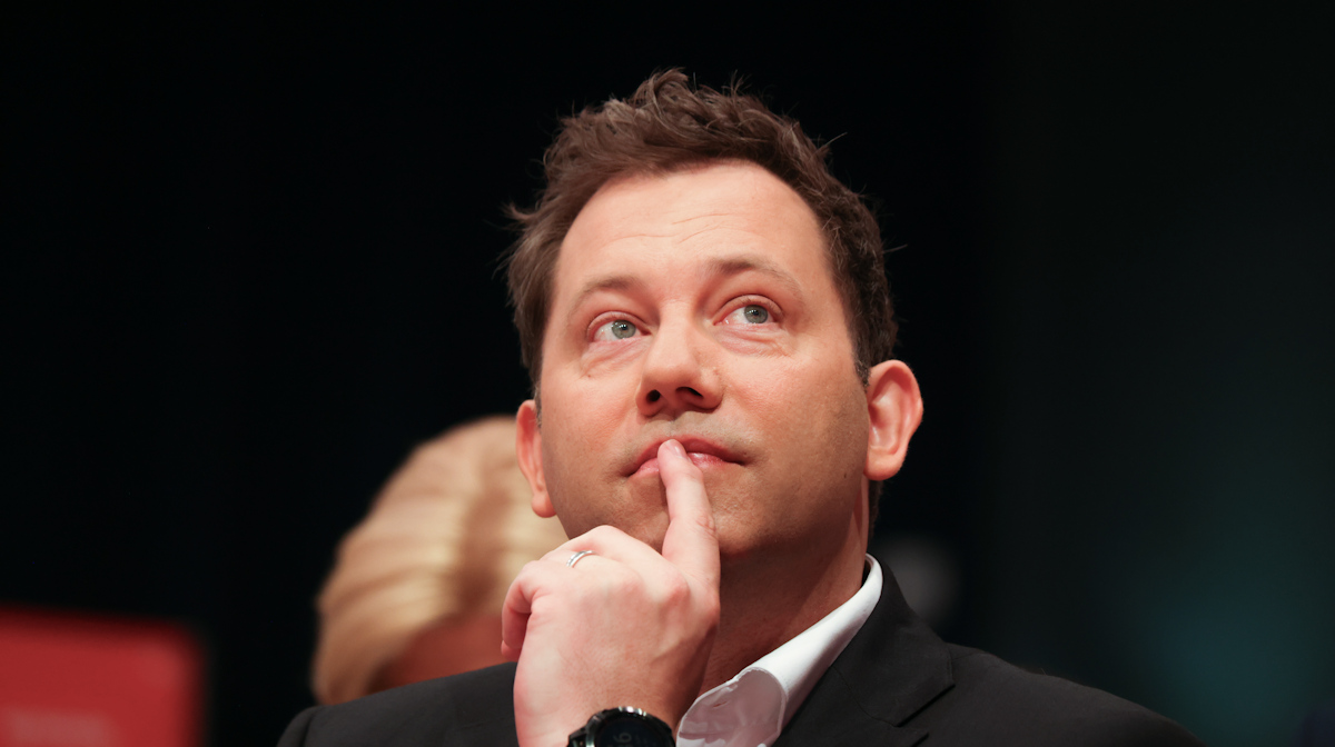 Bildbeschreibung: Der Bundesfinanzminister Lars Klingbeil.