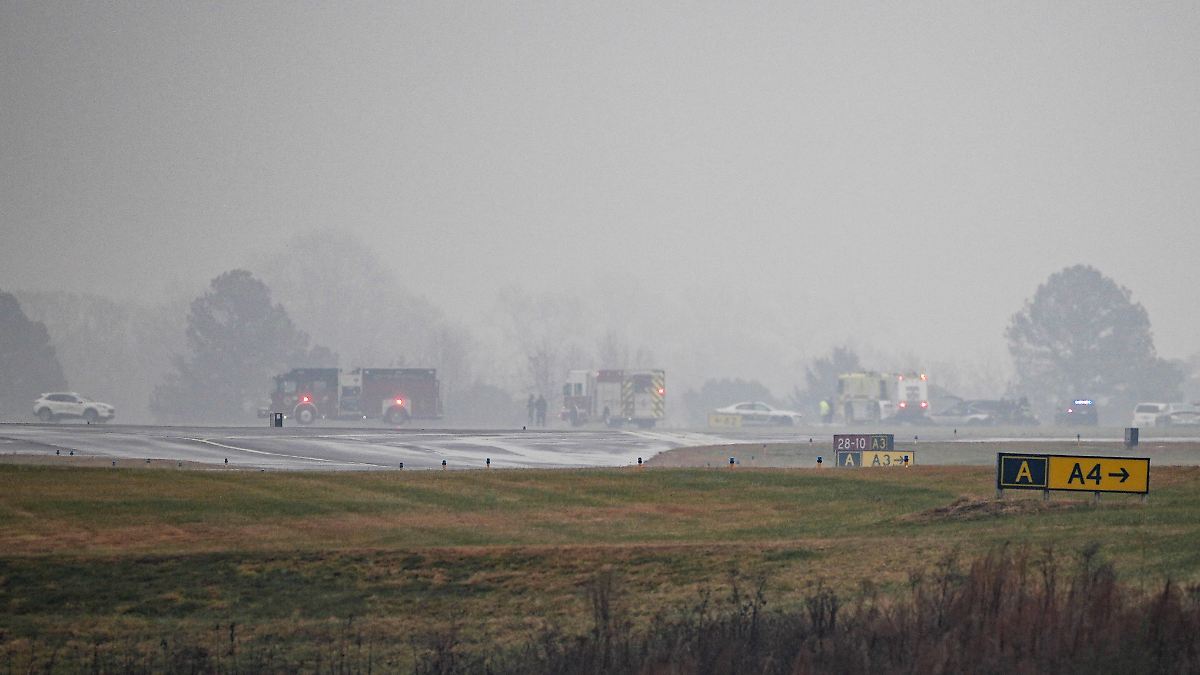 Unfall beim Landeanflug: Mehrere Tote nach Flugzeugabsturz in North Carolina