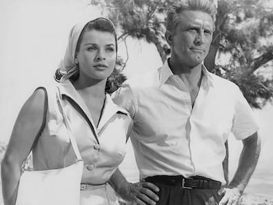 Hallo Hollywood: 1966 erscheint der Film „Der Schatten des Giganten“ mit Senta Berger und Kirk Douglas.