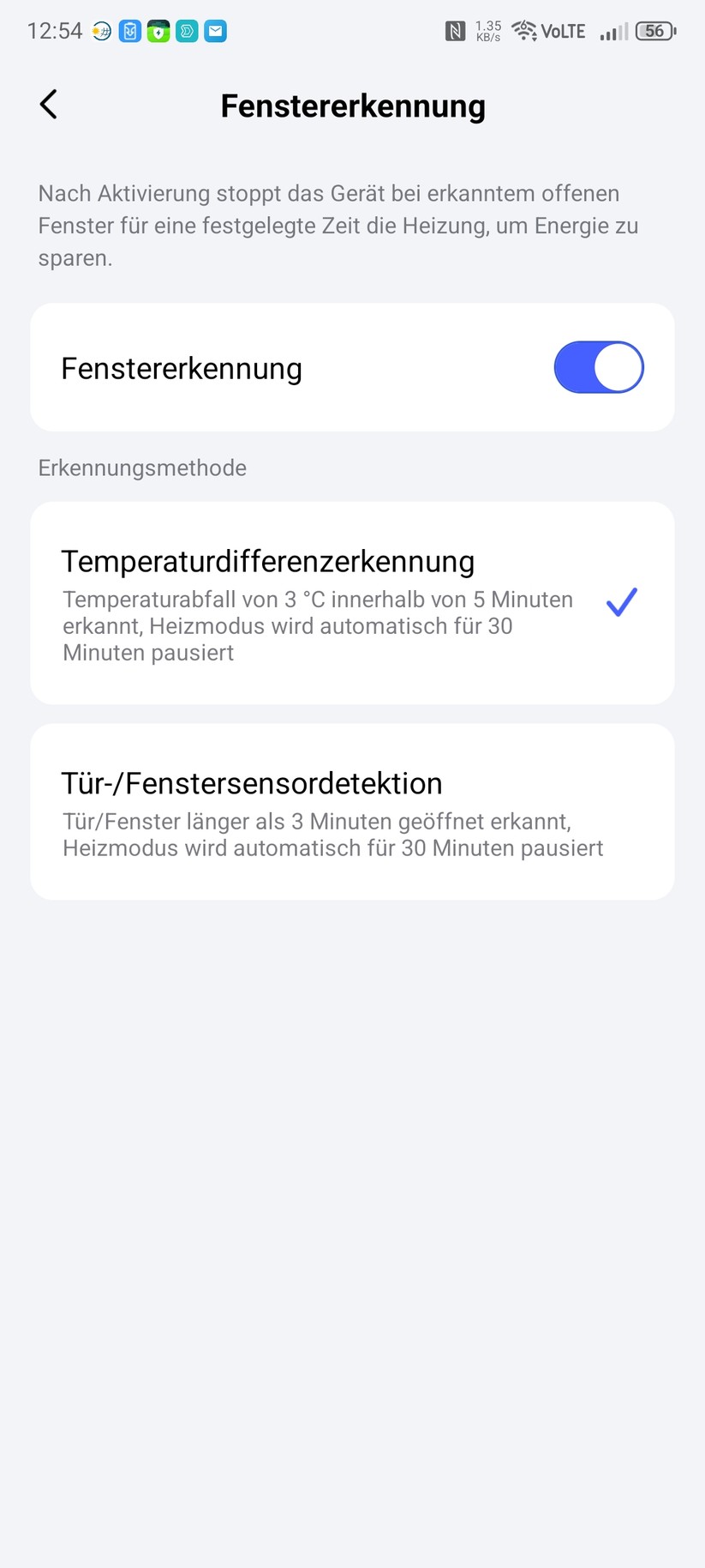 Aqara W600: Einstellungen, Kalibrierung