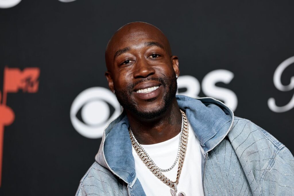 Foto des US-Rappers Freddie Gibbs bei den MTV Video Music Awards 2025 in der UBS Arena am 07. September 2025 in Elmont, New York.
