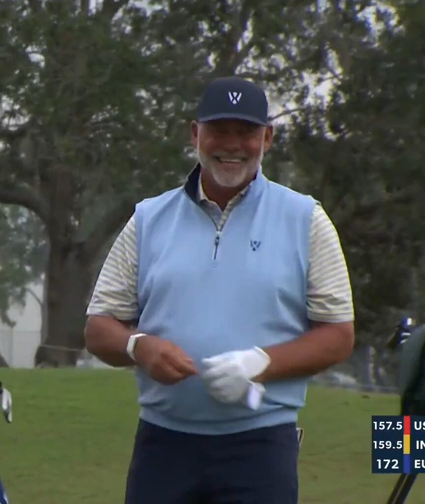 Darren Clarke führt Team Europe beim World Champions Cup stark an