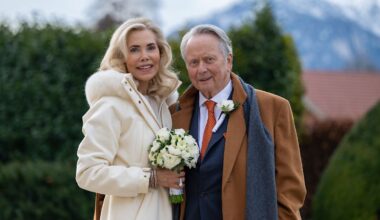 Bereits die vierte Ehe: Wolfgang Porsche und Gabriela zu Leiningen haben geheiratet