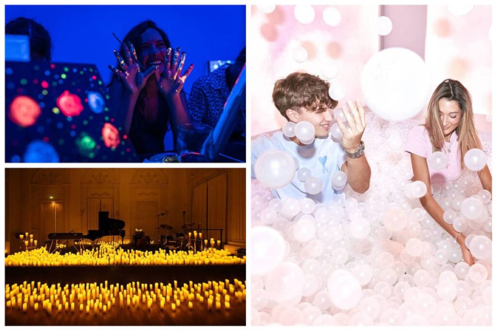 Fever-Erlebnisse Collage für Geschenkgutscheine