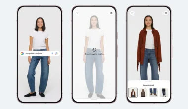 Google Try On Herbstmode