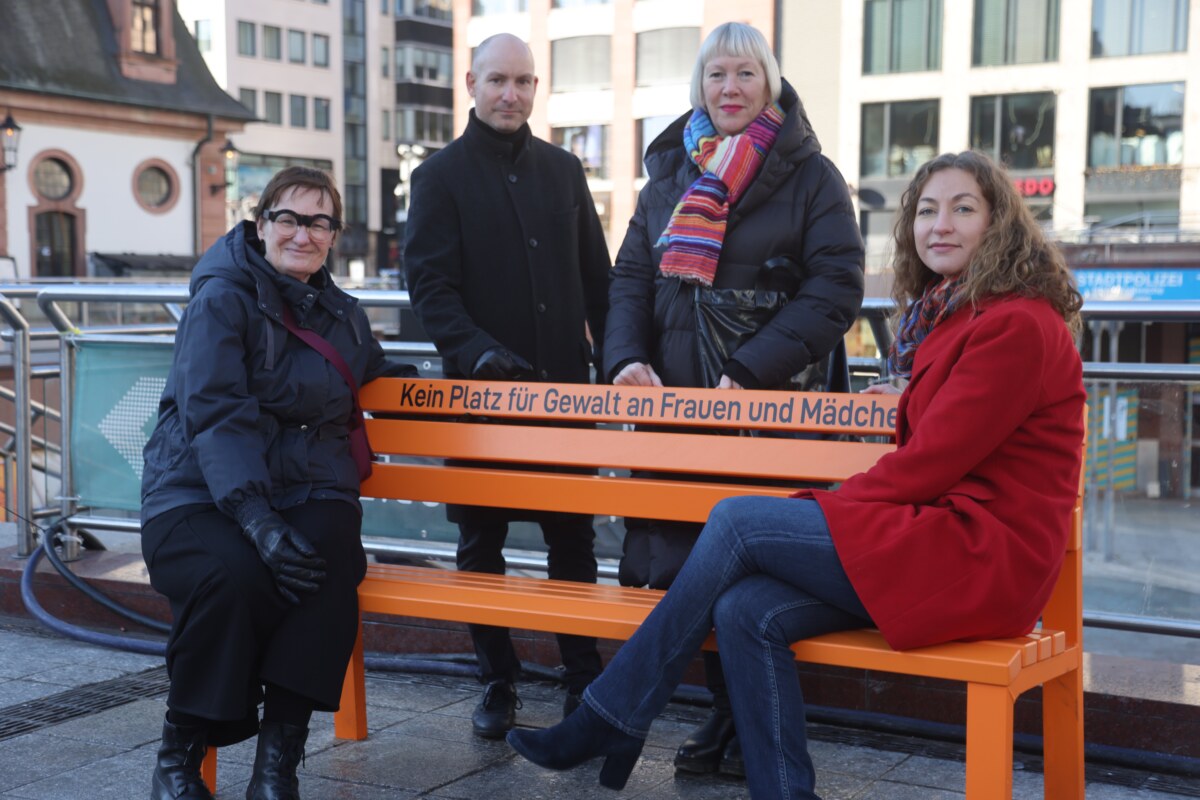 Frankfurt sagt Nein zu Gewalt an Frauen