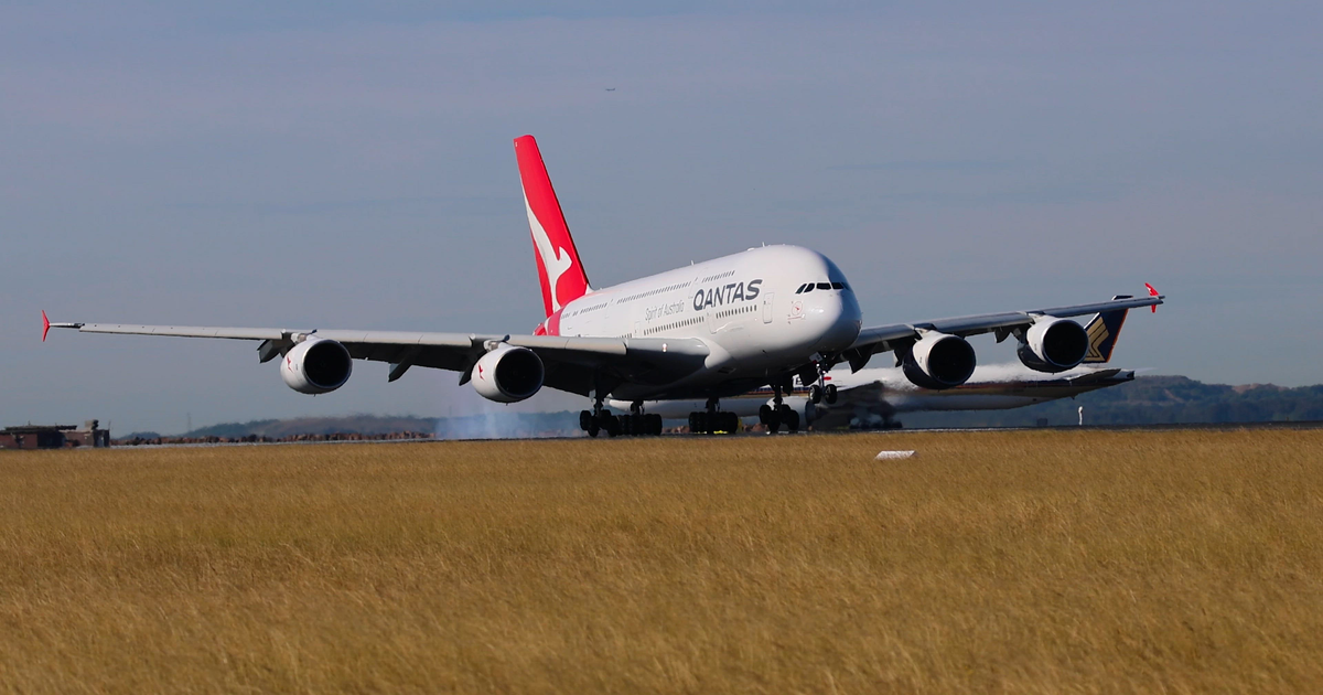 Airbus A380 von Qantas steckt nach erstem Passagierflug in Los Angeles fest - Ersatzteile fehlen