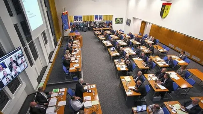 Digitale Abstimmung mit Problemen im Gladbecker Stadtrat