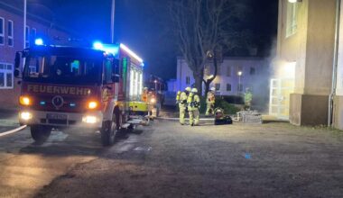 Die Klassenräume waren vom Brand nicht betroffen.