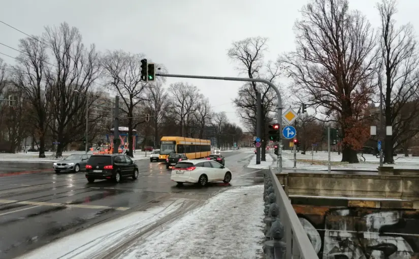 Positives Zwischenfazit nach Änderung der Verkehrsführung – Johannstadt.de