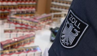 Zoll stellt eine Million unversteuerte Zigaretten sicher