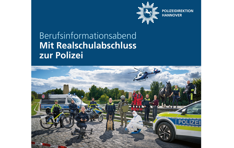 Polizei informiert über Berufschancen mit Info-Abend