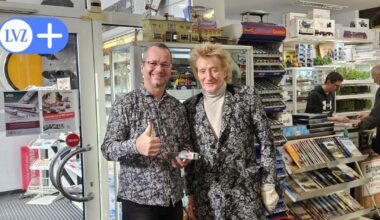 Rod Stewart auf Shopping-Tour in Modellbahnladen in der Eisenbahnstraße