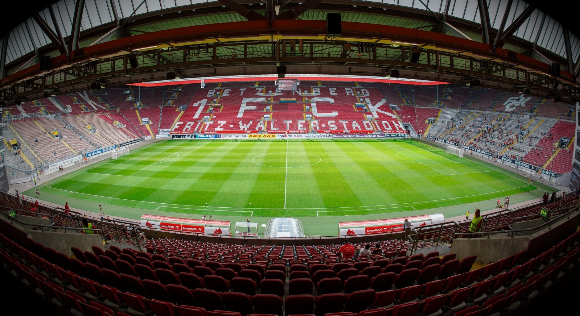 Stadion vom FC Kaiserslautern - 2. Bundesliga.