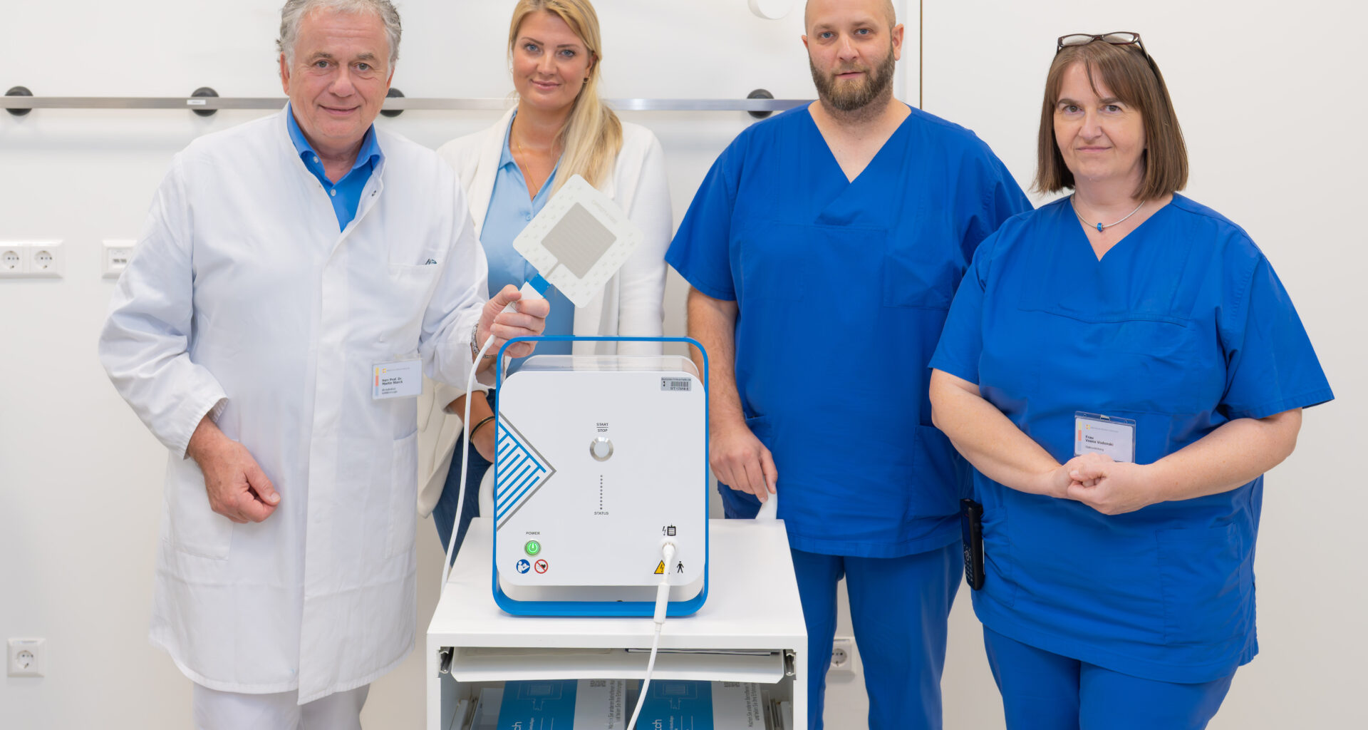 Hightech in der Wundambulanz: Klinikum Karlsruhe als Zentrum für Kaltplasmatherapie bei chronischen Wunden zertifiziert, Städtisches Klinikum Karlsruhe GmbH, Story