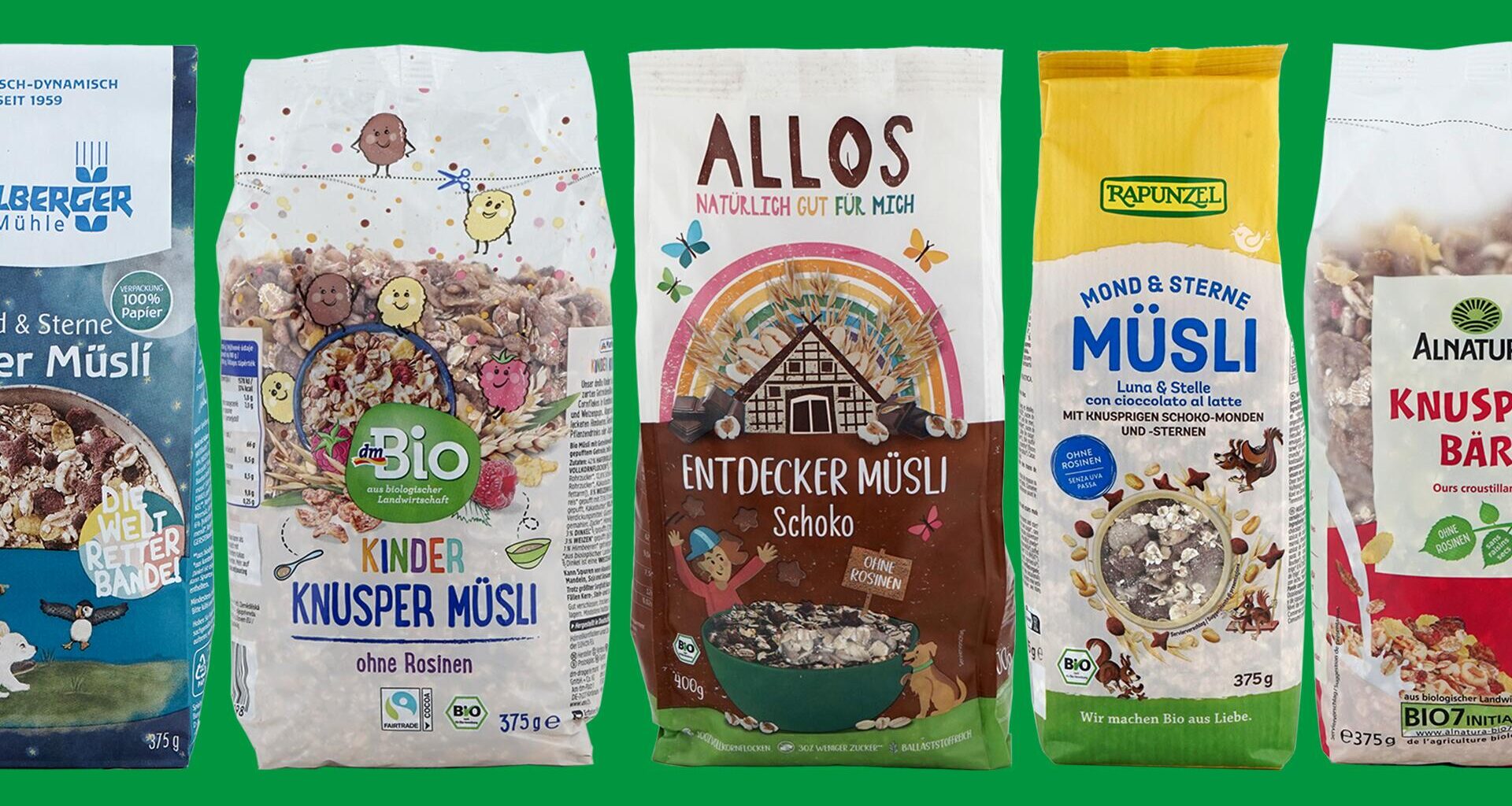 Kindermüsli im Test: Wir haben zehn Müslis für Kinder im Labor getestet.