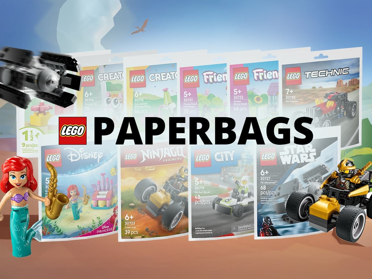 Neue "Polybags" zu Star Wars & mehr