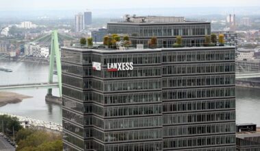 Lanxess muss den Stoxx 600 verlassen.