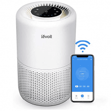 H13 HEPA-, Aktivkohlefilter und Vorfilter: entfernt 99,97% der Schadstoffe zum Schutz vor Pollen, Staub, Tierhaaren,Gerüchen etc.