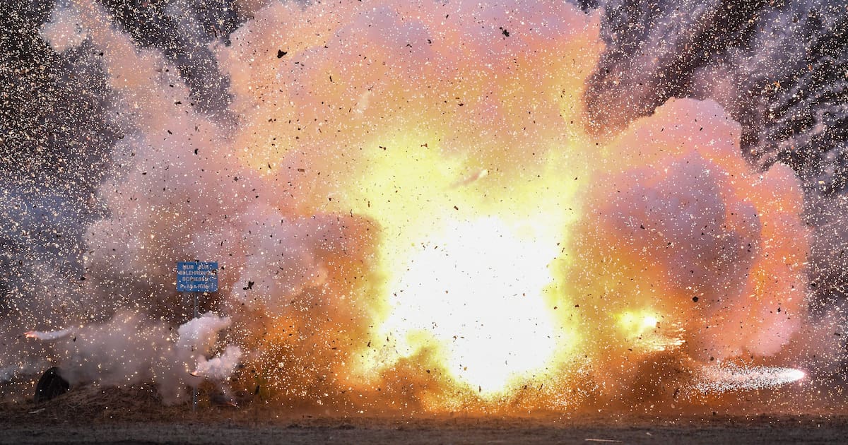 Illegales Pyrotechniklager in Wahren entdeckt – Sprengung am Schladitzer See