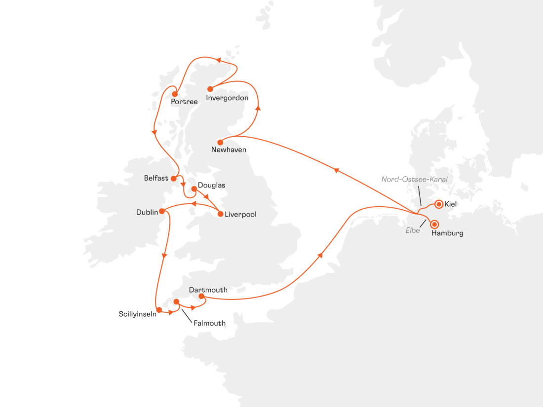 MS Europa EUR2615 - Kiel-Hamburg