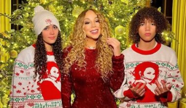 Im Pyjama auf der Couch: Mariah Carey zeigt seltenes Foto mit ihren Zwillingen