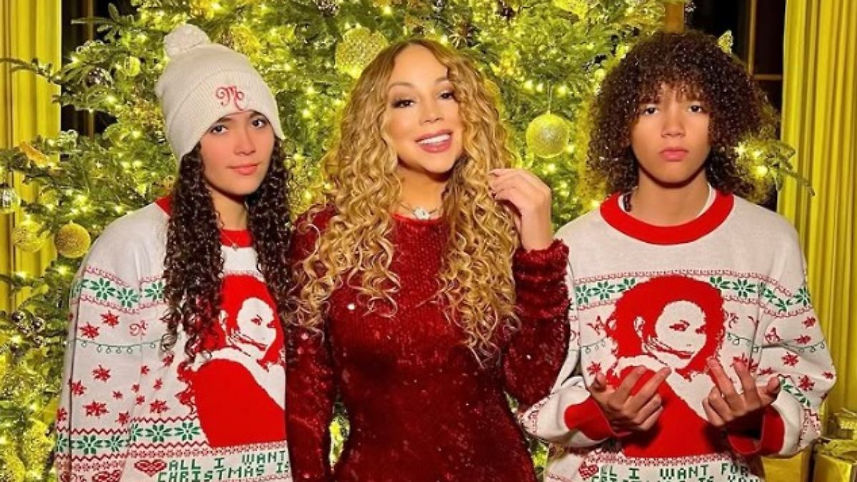 Im Pyjama auf der Couch: Mariah Carey zeigt seltenes Foto mit ihren Zwillingen