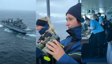 Sturm, Kälte, Nato-Auftrag: Marine-Schiff "Berlin" trainiert Ernstfall vor Grönland