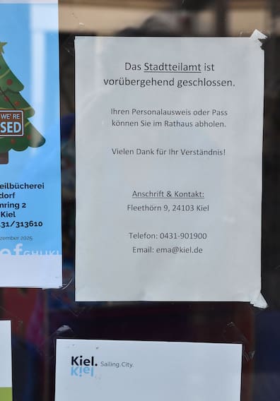 Bis auf Weiteres geschlossen: Im Stadtteilamt Suchsdorf können keine Pass- oder Meldeangelegenheiten mehr erledigt werden.