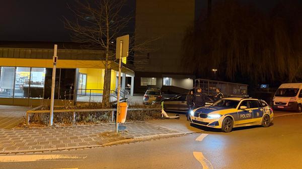 Die Netto-Filiale blieb nach dem Überfall geschlossen.