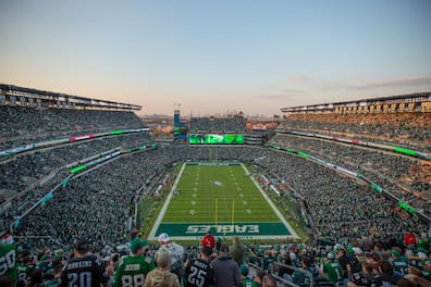 Das Lincoln Financial Field in Philadelphia: Heimstadion der Eagles und bekannt für seine gute Atmosphäre.