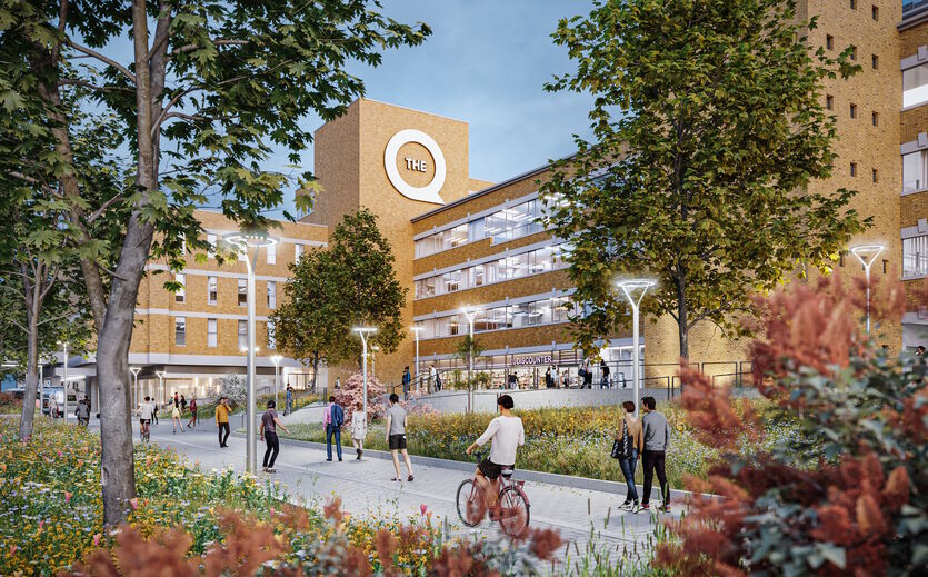 Artikelbild Rewe, Lidl und Müller eröffnen im früheren Quelle-Gebäude