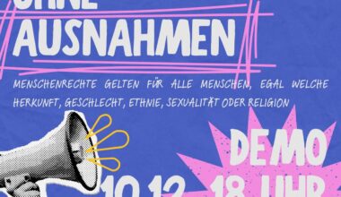 Demo gegen Rechts in Nürnberg, Bayern » Menschenrechte ohne Ausnahmen!