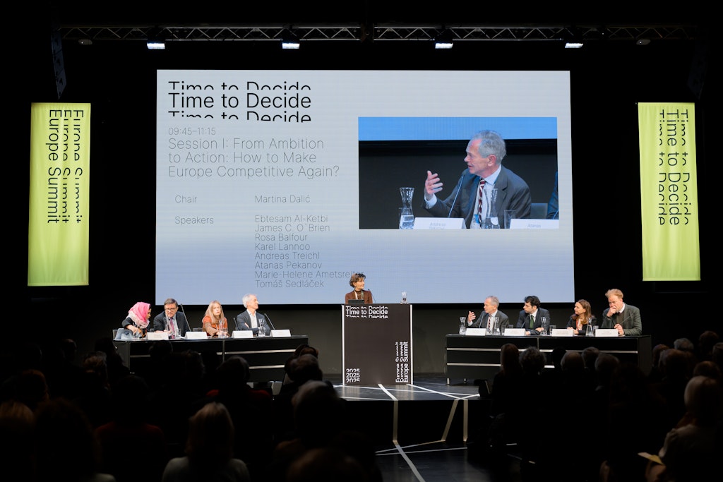 Europäische Spitzenpolitiker sollen mutig handeln