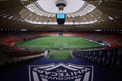 Das BC Place in Vancouver: Die überdachte Arena am Pazifik zählt zu den modernsten WM-Spielorten und bietet Platz für rund 54.000 Fans.