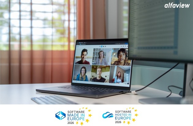 alfaview erhält BITMi-Siegel Software Made in Europe und Software Hosted in Europe