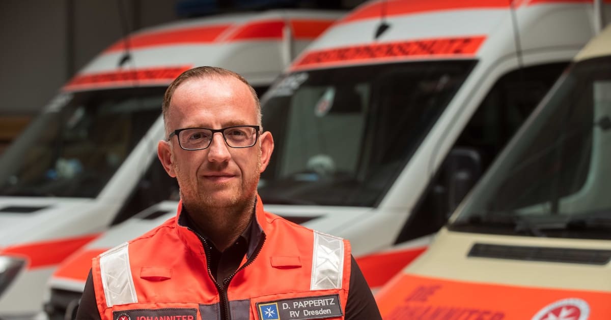 Johanniter Dresden sucht Spenden für Rettungshunde, Motorradstaffel und Lacrima