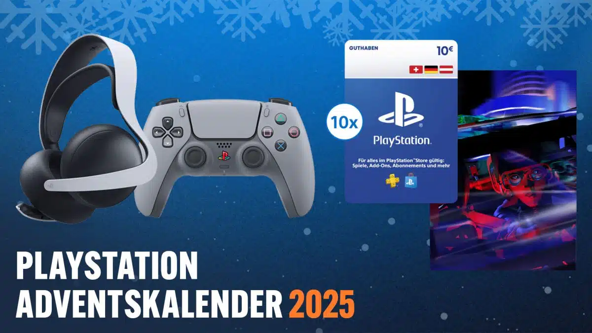 PlayStation-Adventskalender 2025: Tag 7 – Pulse 3D Headset, DualSense und jede Menge Ticket-Codes
