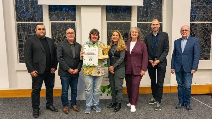 DPSG St. Elisabeth nimmt den 1. Preis entgegen