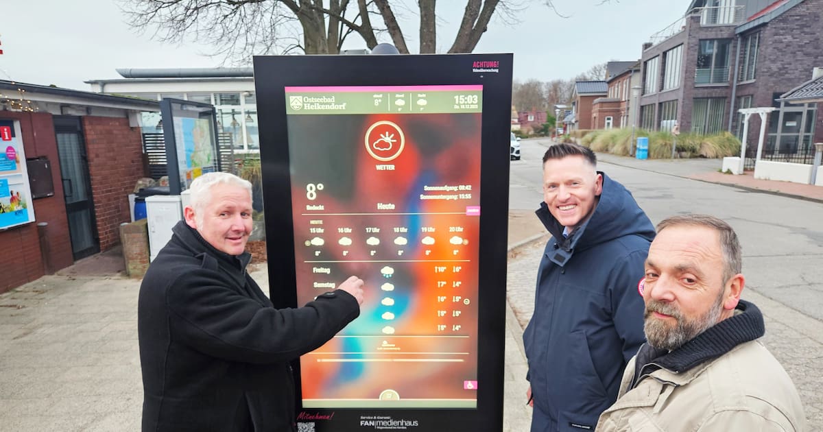 Digitale Infopoints in Heikendorf: Tipps, Veranstaltungen und Touren